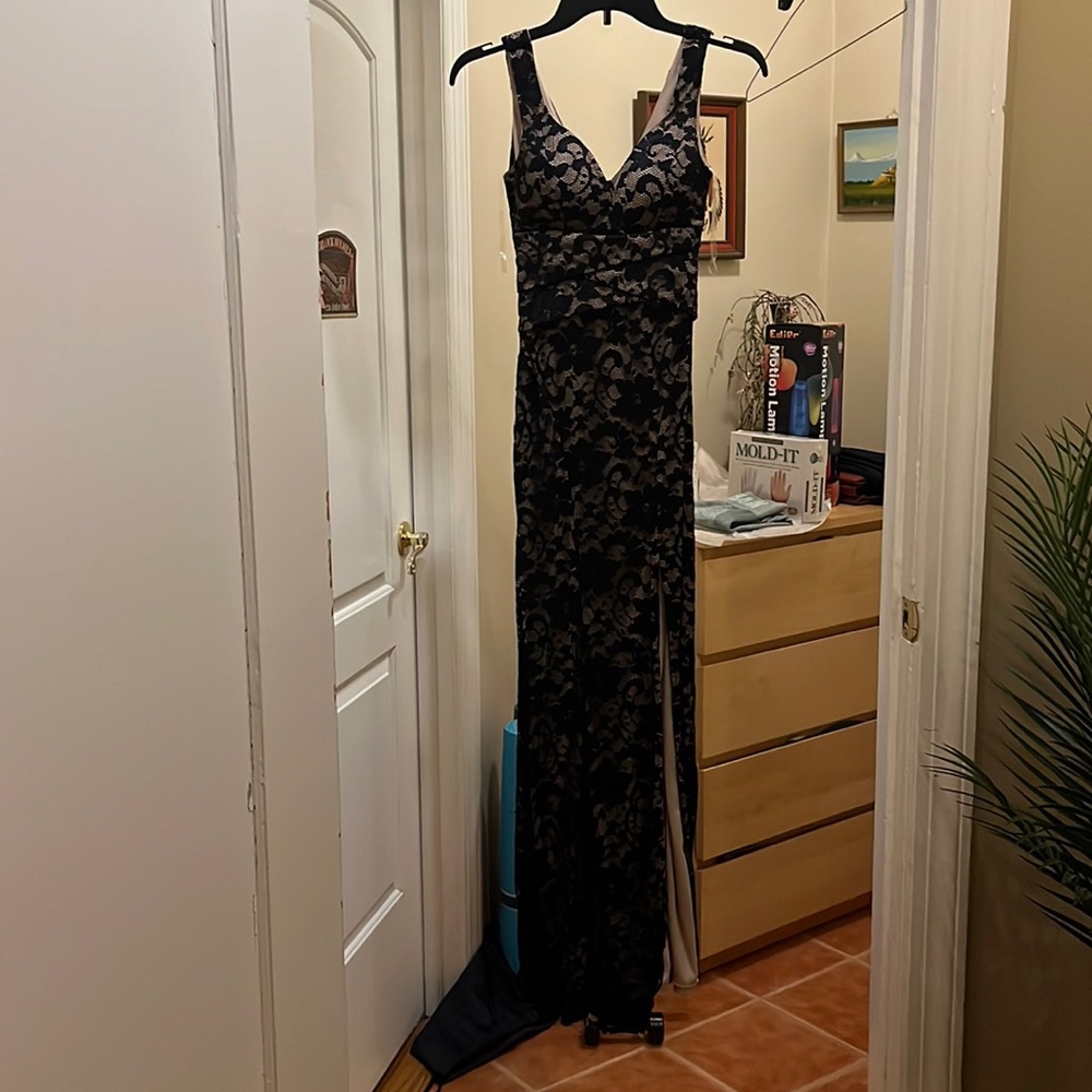 Black Lace gown